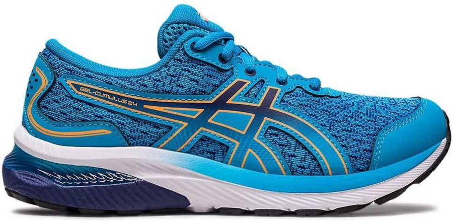 ASICS Gel-Cumul GS Hardloopschoenen Island Blue Sun Peach Kinderen