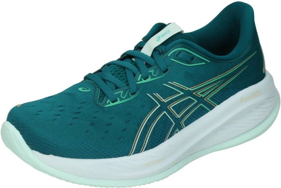 ASICS gel-cumul Hardloopschoenen dames neutraal Groen