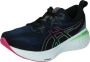 ASICS Gel Cumul zwart roze hardloopschoenen dames (1012B441-001) - Thumbnail 1