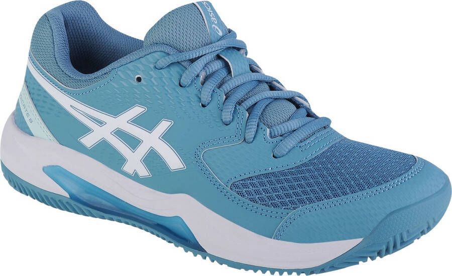 ASICS Gel-Dedicate 8 Clay 1042A255-400 Vrouwen Blauw Tennisschoenen