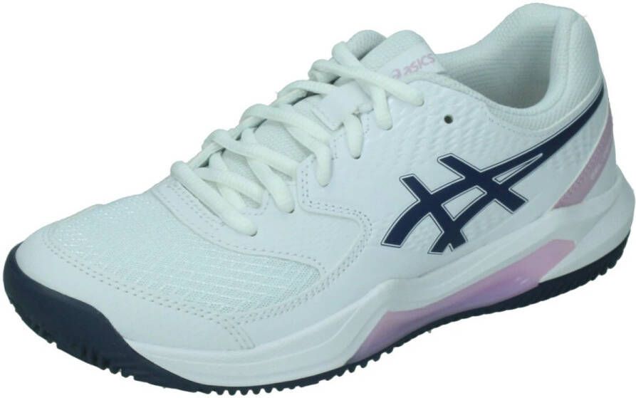 ASICS gel-dedicate 8 clay in de kleur wit
