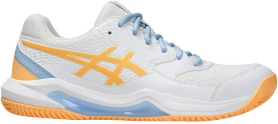 ASICS gel-dedicate 8 padel in de kleur wit
