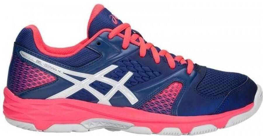 ASICS Gel Domain 4 blauw roze handbalschoenen dames (E659Y-400)