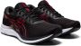 ASICS Gel-Excite 7 Sportschoenen Mannen zwart rood - Thumbnail 1