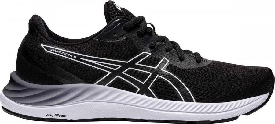 ASICS gel excite 8 hardloopschoenen zwart wit dames
