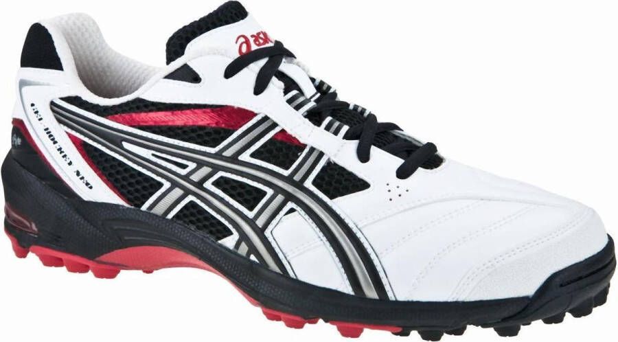 ASICS Gel Hockey Neo 2 Hockeyschoenen Mannen Wit Zwart Rood