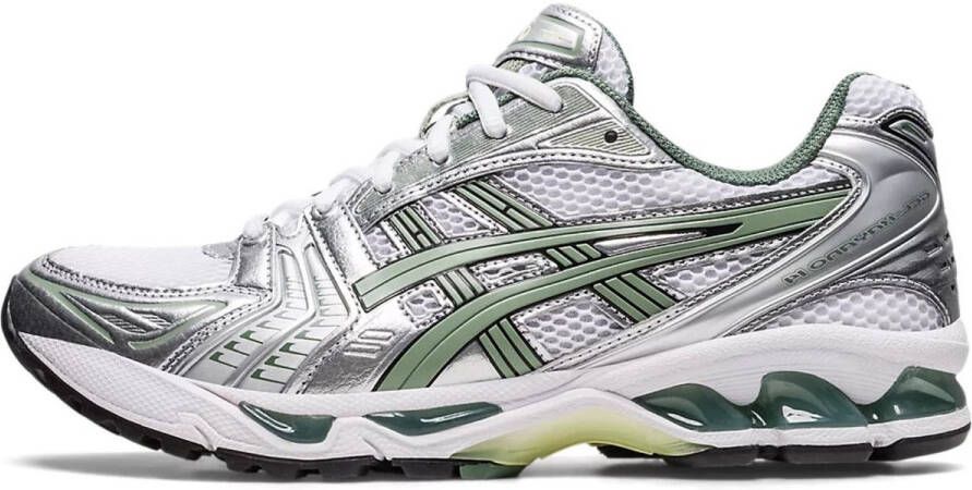 ASICS Gel-Kayano 14 Unisex Wit Pure Silver Slate Grey