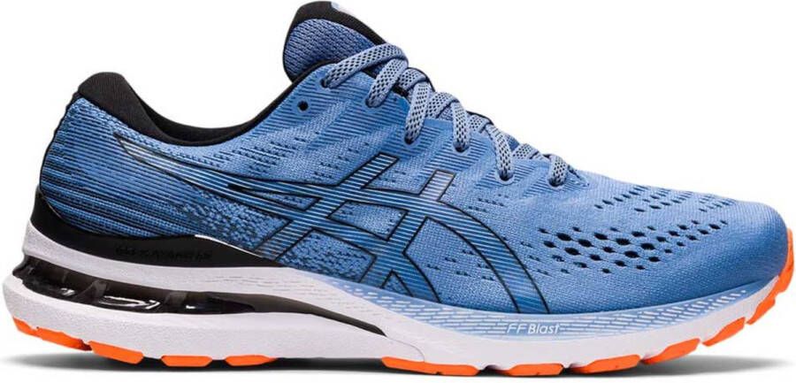 ASICS Gel-Kayano 28 Hardloopschoenen Blue Harmony Black Heren