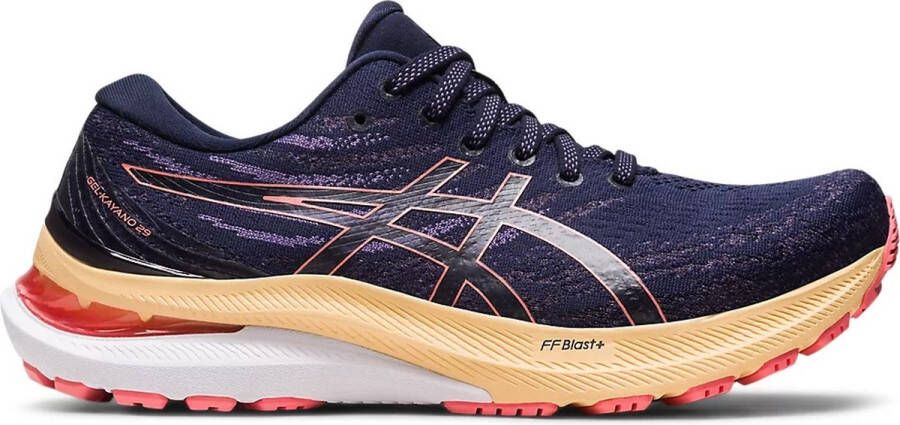 ASICS Gel-Kayano 29 Hardloopschoenen Midnight Papaya Dames