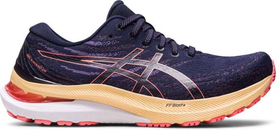 ASICS Gel-Kayano 29 Hardloopschoenen Midnight Papaya Dames