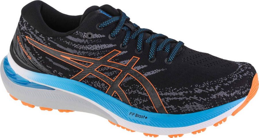 ASICS Gel Kayano 29 Heren Black Sun Peach Hardloop Schoen