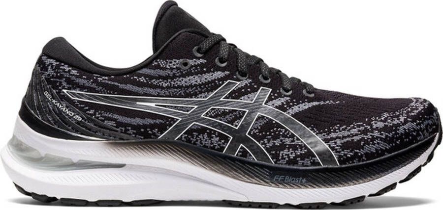 ASICS GEL-Kayano 29 WIDE Heren Sportschoenen Hardlopen Weg zwart wit