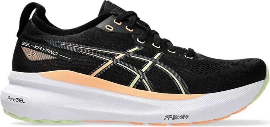 ASICS Gel-Kayano 31 Hardloopschoenen Heren Zwart