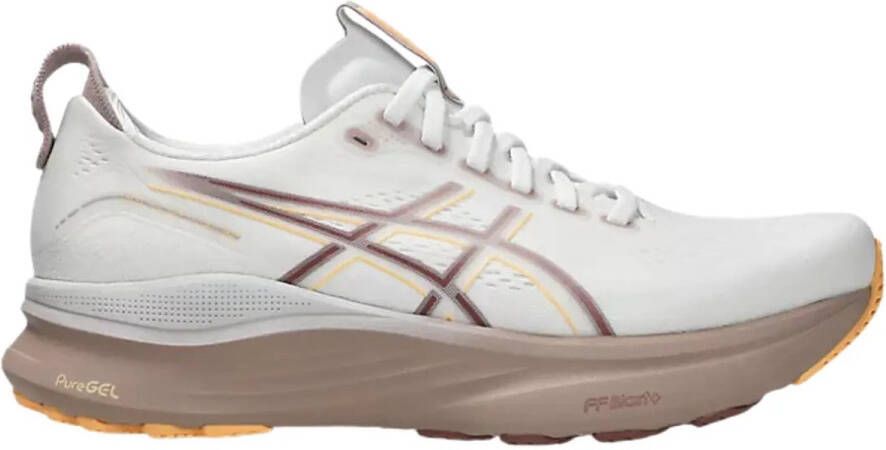 ASICS Gel Kayano 32 Hardloopschoenen White Orange Glow Dames