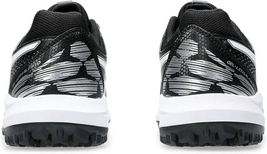 ASICS Gel-Lethal Field 2 001 black white Hockey Hockeyschoenen Veld