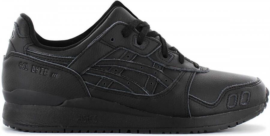 ASICS GEL LYTE III OG Sneakers Sport Casual Schoenen Leer Zwart 1201A257