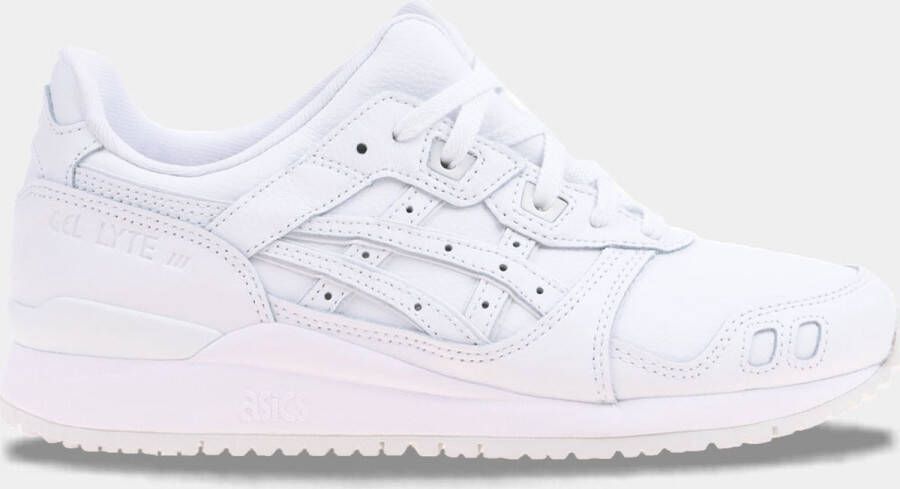 ASICS GEL LYTE III OG Heren Sneakers Sport Casual Schoenen Leer Wit 1201A257