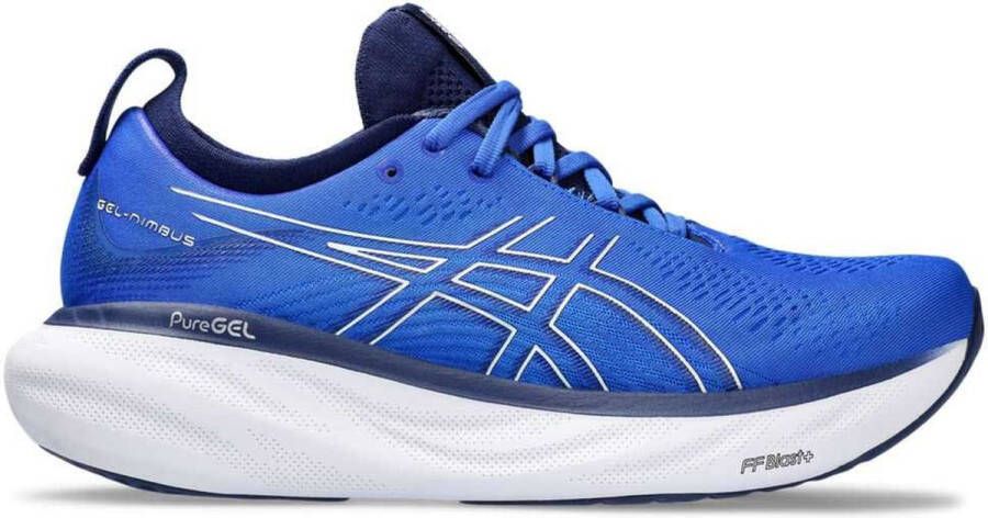 ASICS Gel Nimbus 25 Blauw Hardloopschoenen Heren