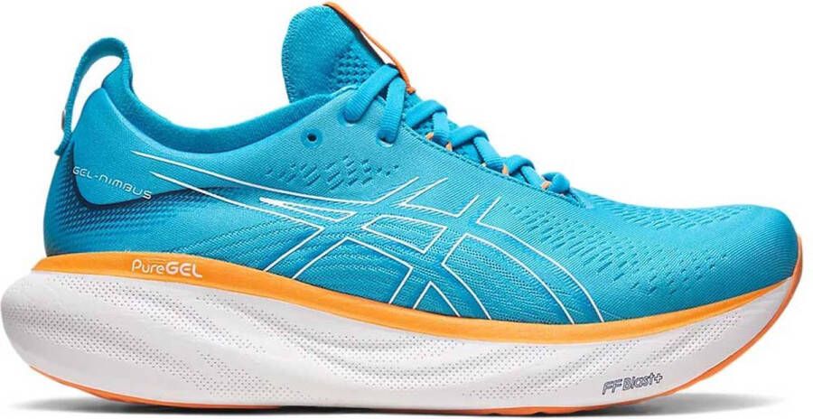 ASICS Gel-Nimb Hardloopschoenen Island Blue Sun Peach Heren