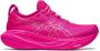 ASICS Gel-Nimb Hardloopschoenen Pink Rave Pure Silver Dames - Thumbnail 1
