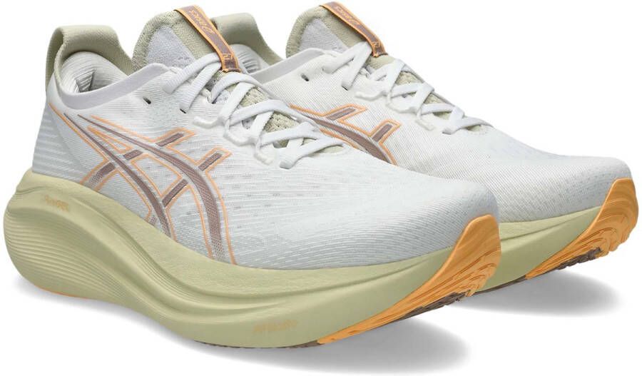 ASICS Superblast. Hardloopschoenen Unisex-Peach Whisper Green