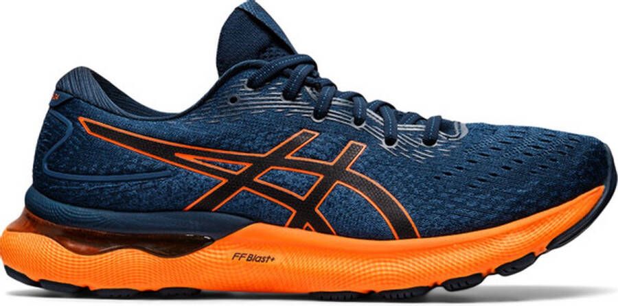 ASICS GEL-Nimb Heren Sportschoenen Hardlopen Weg blauw oranje