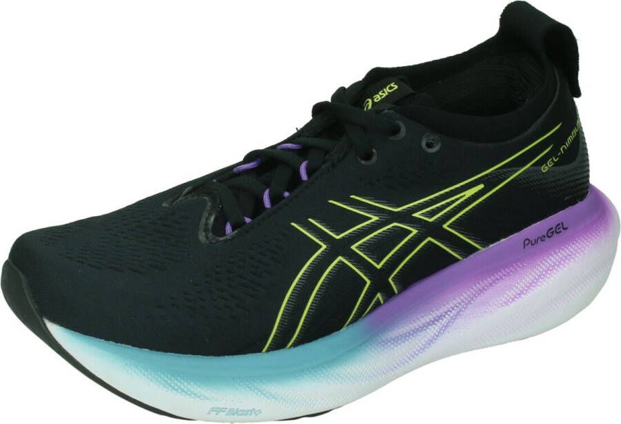 ASICS Moderne Dames Sneakers GEL Nimbus 25 Zwart Dames