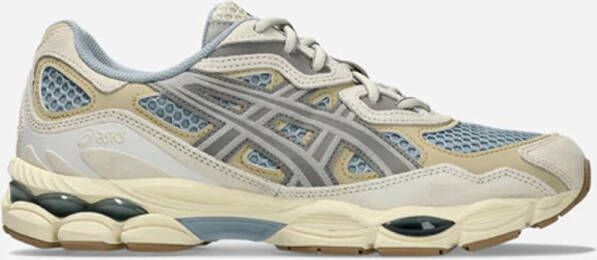 ASICS Grijze Dolfijn Sneakers Mesh Synthetisch Leer Gray Heren