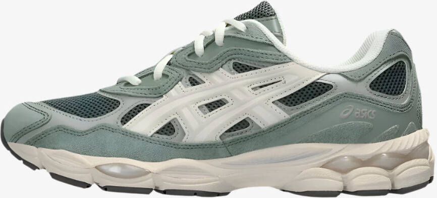 Asics GEL-NYC graphite grey smoke grey Groen Mesh Lage sneakers Unisex