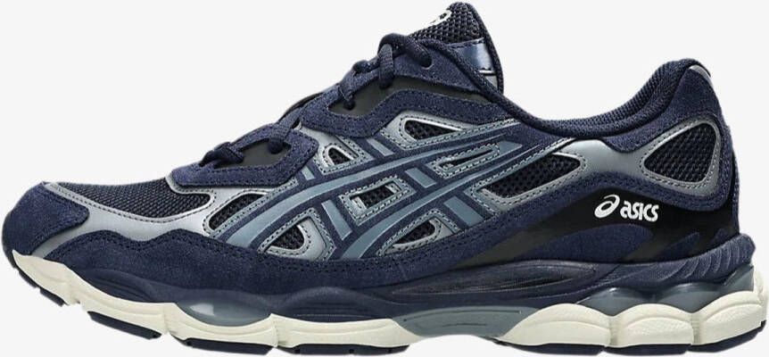 ASICS GEL-NYC Schoenen Blauw Maat: 41.5 Suède Foot Locker