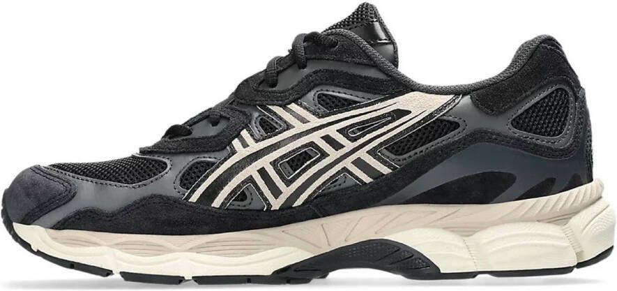 ASICS Moderne hardloopschoenen geïnspireerd op iconische ontwerpen Black Heren