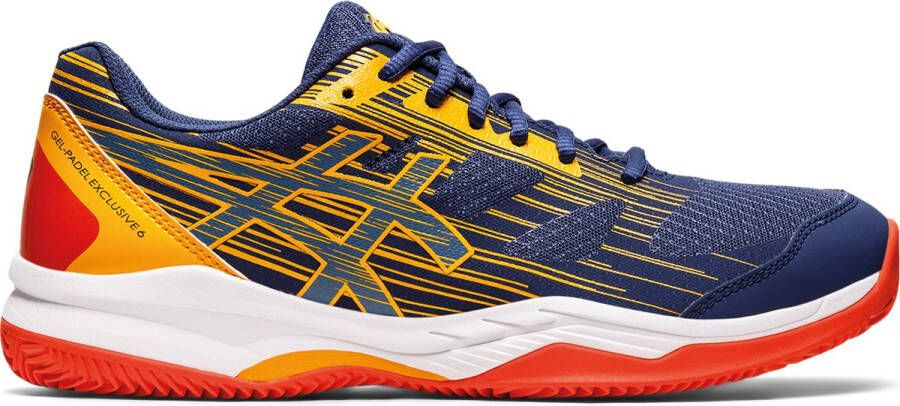 ASICS Lichtgewicht Padel Schoenen met Uitstekende Flexibiliteit Oranje Heren