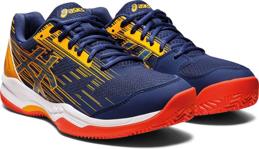 ASICS Lichtgewicht Padel Schoenen met Uitstekende Flexibiliteit Oranje Heren
