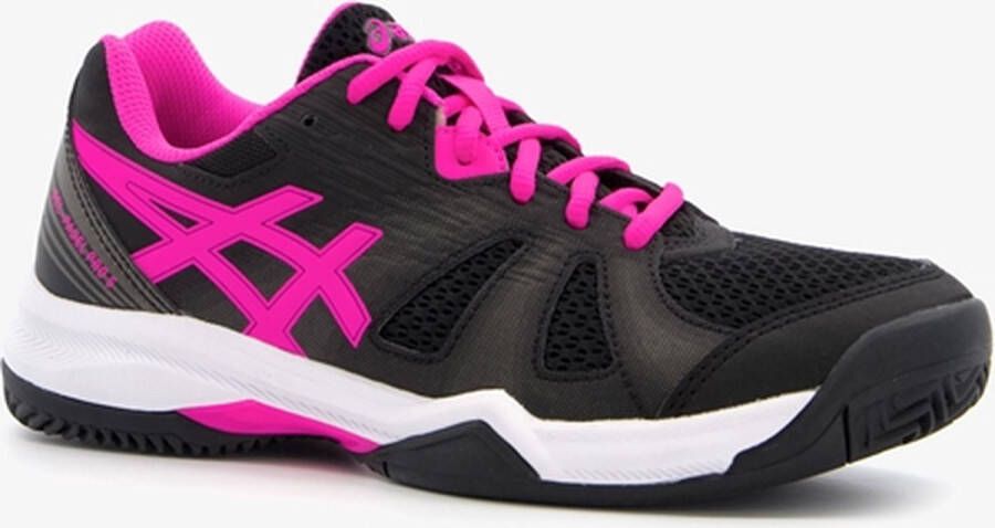 ASICS Gel Padel Pro 5 padelschoenen zwart roze