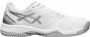 ASICS Women's White And Grey Gel Padel Pro 5 1042a200 101 Padel Shoes - Thumbnail 2