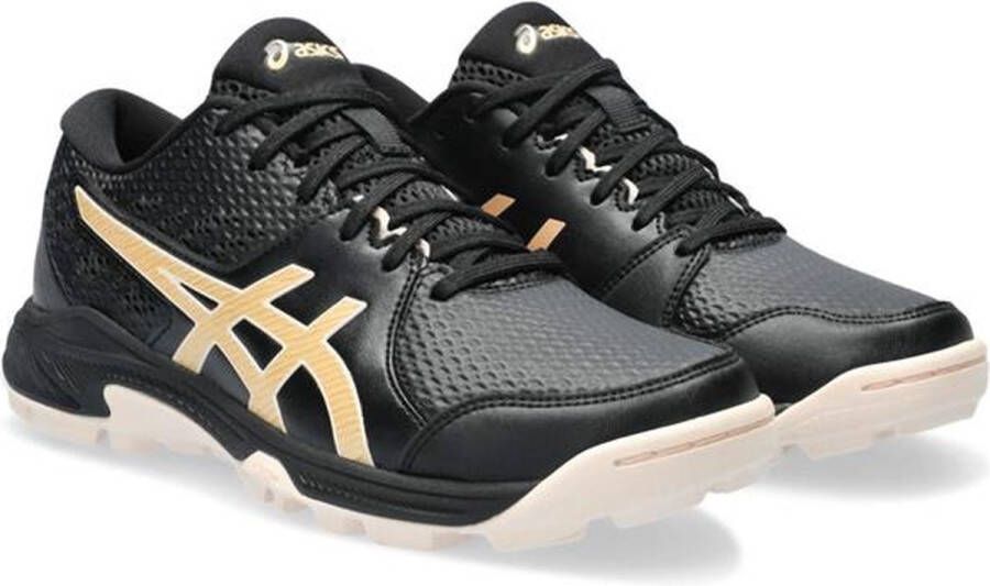 ASICS Gel-Peake 2 W Black champagne Hockey Hockeyschoenen Veld