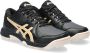 ASICS Gel-Peake 2 W Black champagne Hockey Hockeyschoenen Veld - Thumbnail 1