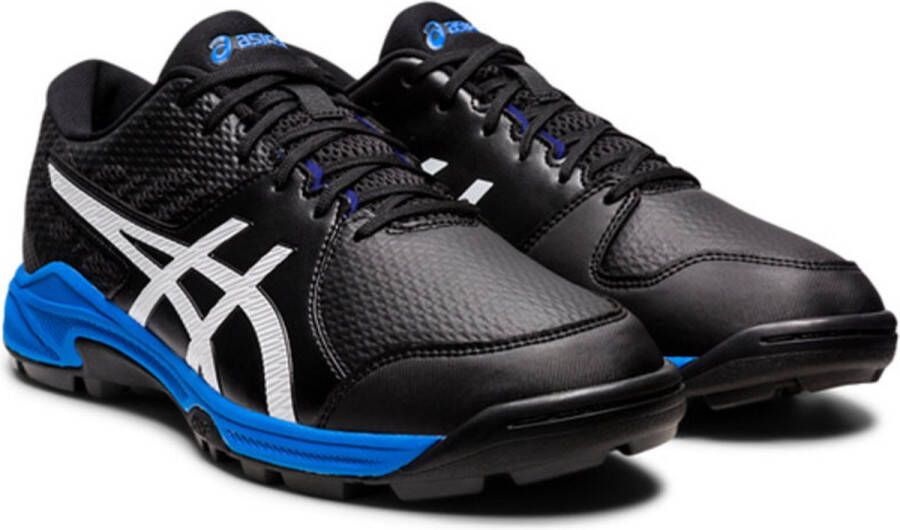 ASICS Gel-Peake 2 GS hockeyschoenen Black white Hockey Hockeyschoenen Veld