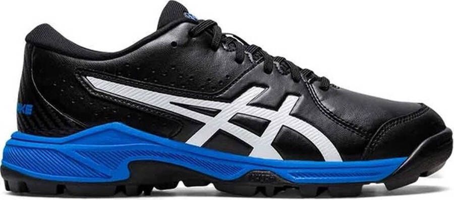 ASICS Gel-Peake 2 GS hockeyschoenen Black white Hockey Hockeyschoenen Veld