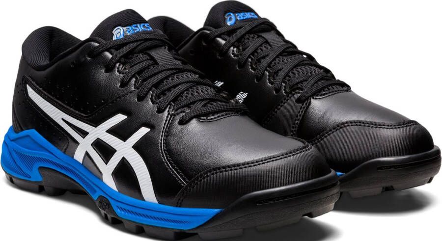 ASICS Gel-Peake 2 GS hockeyschoenen Black white Hockey Hockeyschoenen Veld