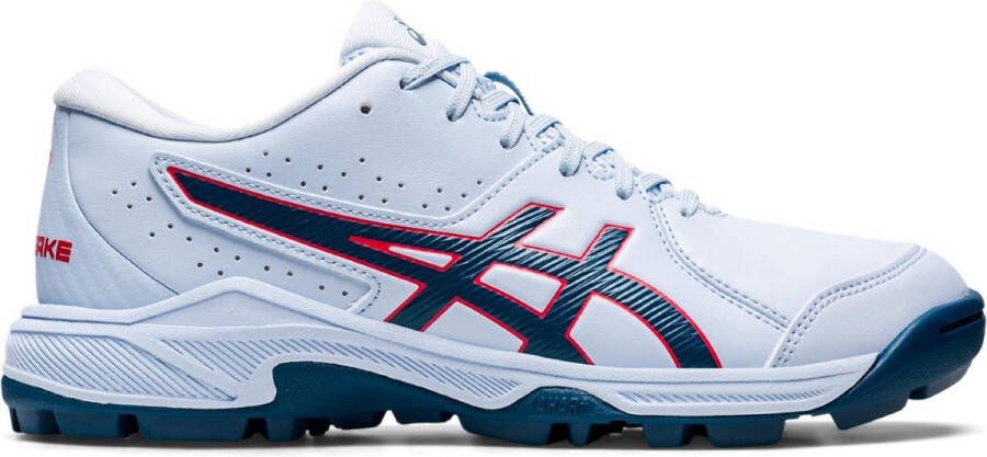 ASICS Gel-Peake 2 GS hockeyschoenen Black white Hockey Hockeyschoenen Veld