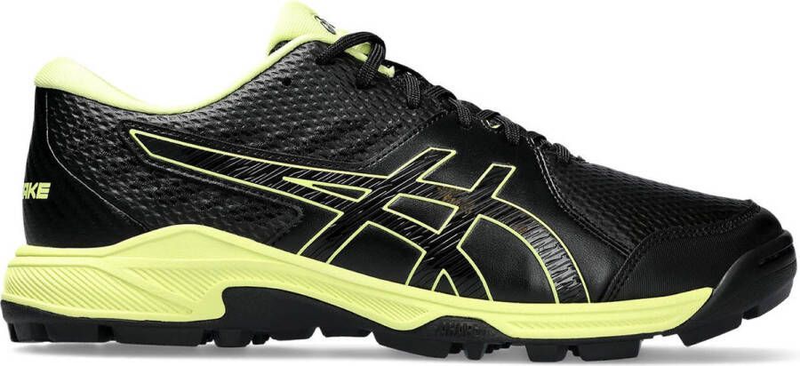 ASICS Gel-Peake 2 Black Glow Yellow Hockeyschoen