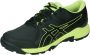 ASICS Gel-Peake 2 Black Glow Yellow Hockeyschoen - Thumbnail 3