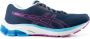 ASICS Gel-Pulse 12 hardloopschoenen donkerblauw roze blauw - Thumbnail 2