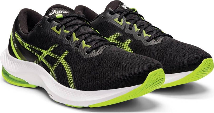 ASICS GEL-Pulse 13 Heren Sportschoenen Hardlopen Weg zwart groen