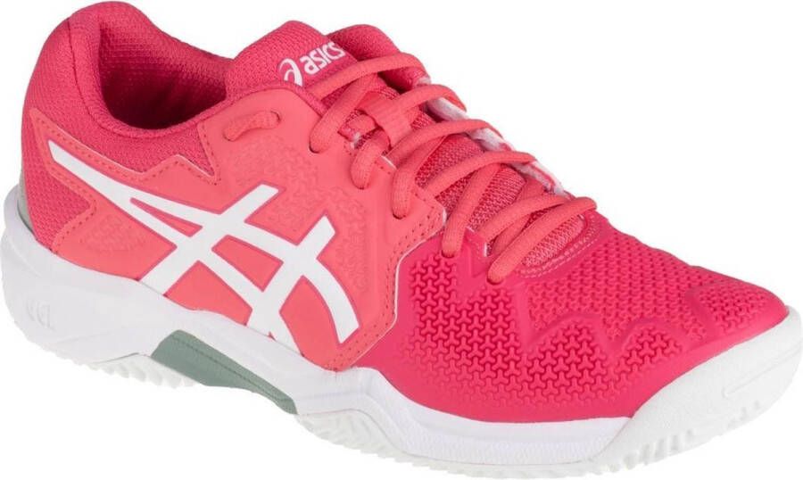 ASICS Gel-Resolution 8 Clay Gs 1044A019-702 Kinderen Roze Tennisschoenen