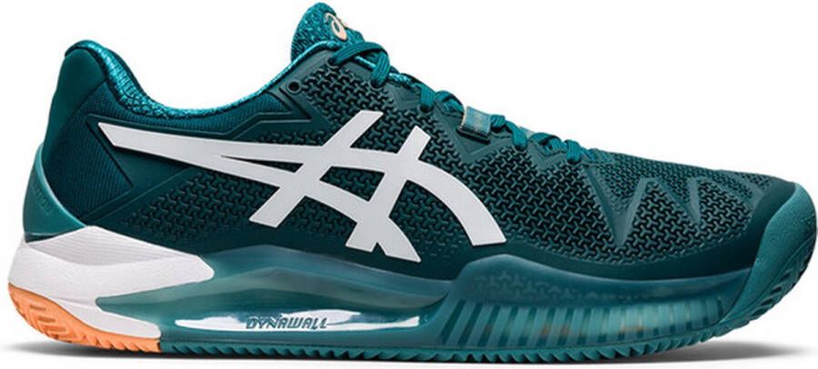 ASICS Gel-Resolution 8 Clay Heren Sportschoenen Tennis Smashcourt Green White