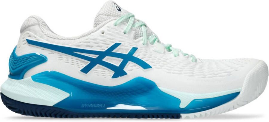 ASICS Gel Resolution 9 Clay 1042a224 Women's Greenish Blue