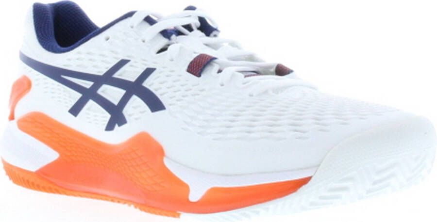 ASICS Witte Gel-Resolution 9 Clay Tennisschoenen Multicolor Heren