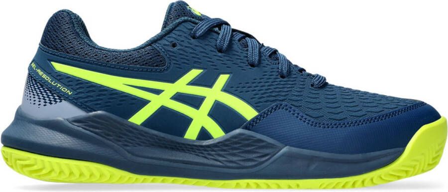 ASICS Gel Resolution 9 Gs Clay 1044a068 Navy Blue Junior